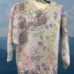 Vintage cashmere look sweater